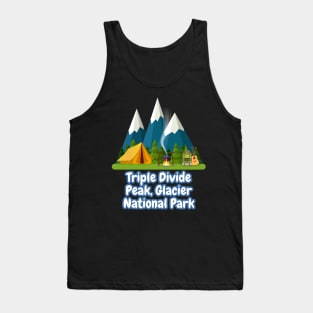 Triple Divide Peak, Glacier National Park Tank Top